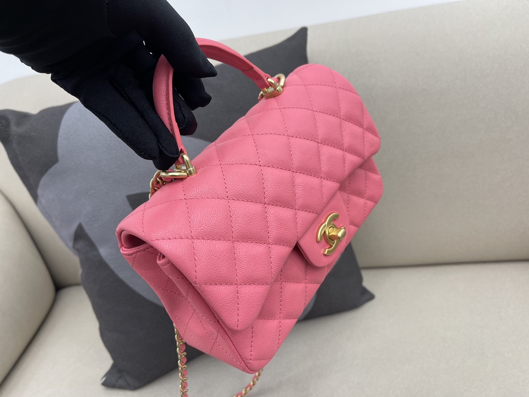 Small Classic Flap Lambskin Handbag Shoulder Bag AS2431 Pink